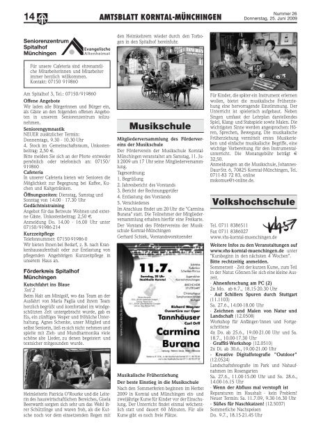 amtsblatt korntal-münchingen 3 - Stadt Korntal-Münchingen