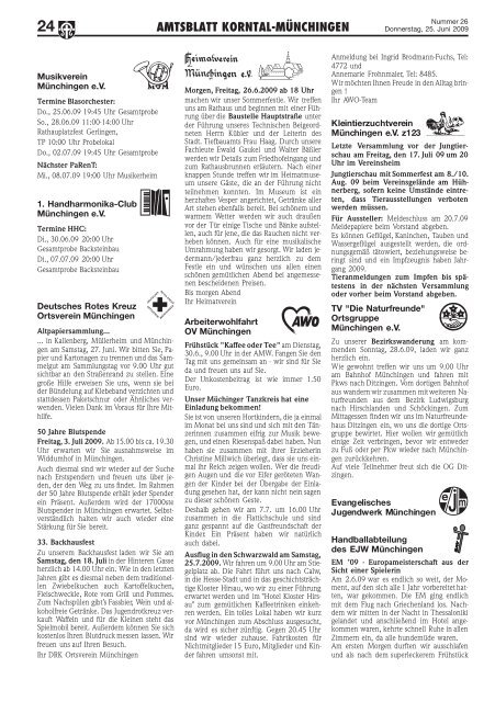 amtsblatt korntal-münchingen 3 - Stadt Korntal-Münchingen