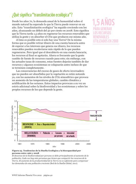 Informe Planeta Vivo 2012