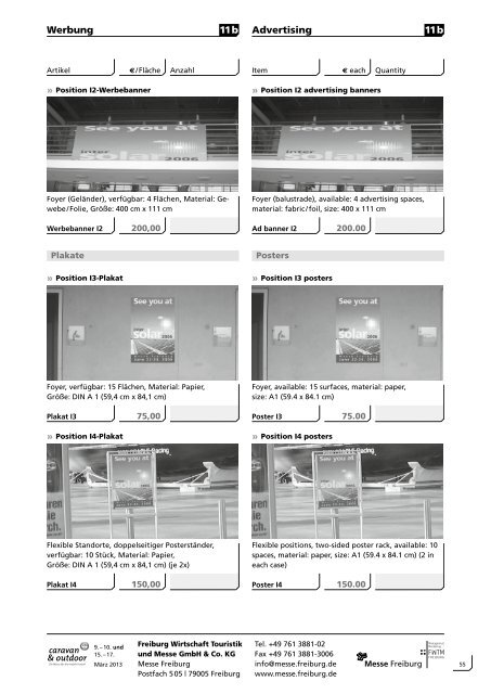 Download Aussteller-Serviceheft - Messe Freiburg