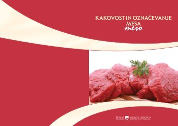 KaKovost in označevanje mesa - Ministrstvo za kmetijstvo ...