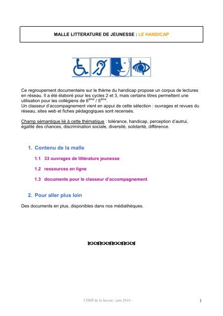 Malle Litterature De Jeunesse Le Handicap Doc En Ligne Malle Litterature De Jeunesse Le Handicap Doc En Ligne