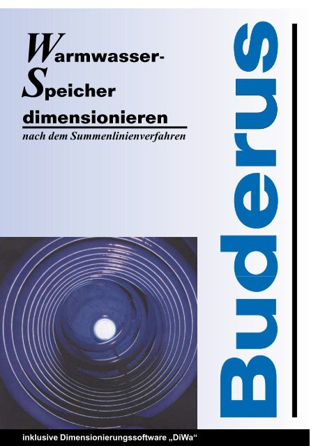 Dimensionierungshilfe DiWa - Buderus