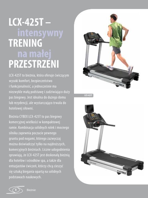 Cybex - sprzęt kardio - Accuro-Sumer