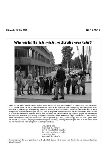 Wie verhalte ich mich im Straßenverkehr? - Pattonville