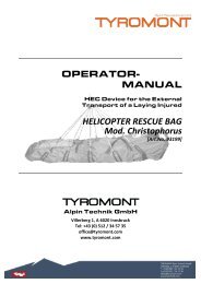 OPERATOR- MANUAL HELICOPTER RESCUE BAG Mod ...