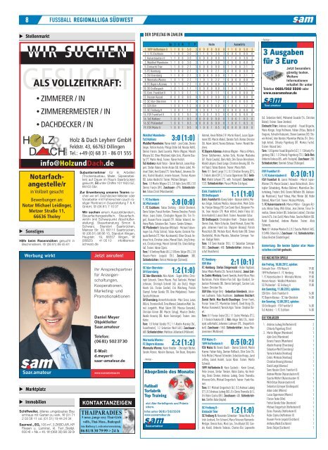 Saaramateur Ausgabe 21 - Sportvereinigung 07 Elversberg