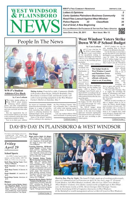 West Windsor Plainsboro Wwpinfo