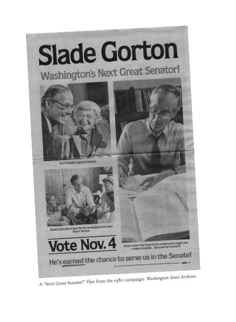 The Gortons and Slades - Washington Secretary of State