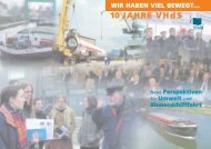 10 Jahre VHdS - Wir haben viel bewegt - Verein zur Hebung der ...