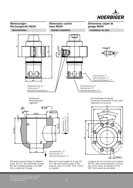 Hydrauliksystem AKB für Abkantpressen Hydraulic ... - Hoerbiger