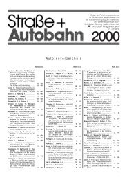 STA-Register 2000 - Straße und Autobahn