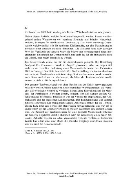 Rasch-Das Eibenstocker Stickereigewerbe 1910 - modetheorie.de
