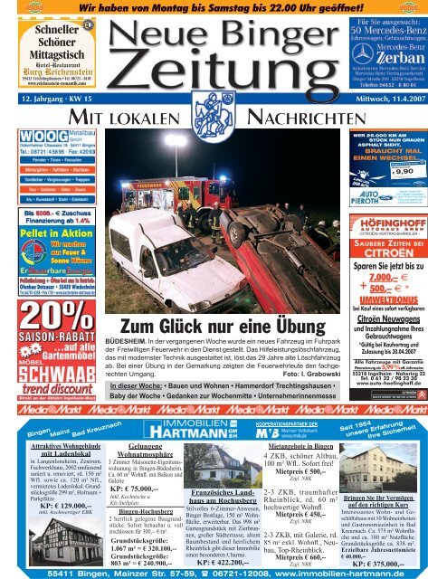 KW15 - Neue Binger Zeitung