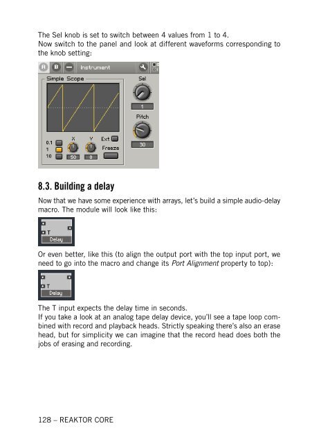 1. First steps in Reaktor Core - Native Instruments