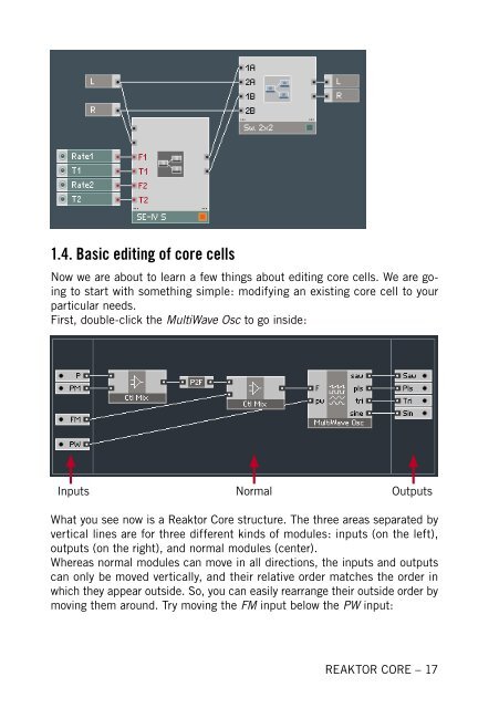 1. First steps in Reaktor Core - Native Instruments