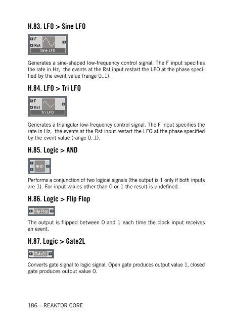 1. First steps in Reaktor Core - Native Instruments