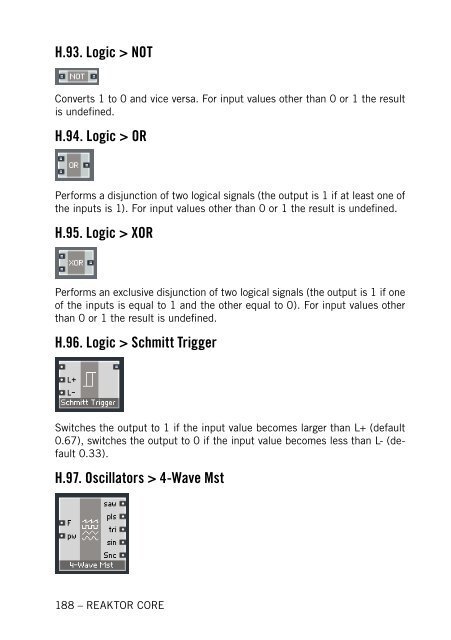 1. First steps in Reaktor Core - Native Instruments