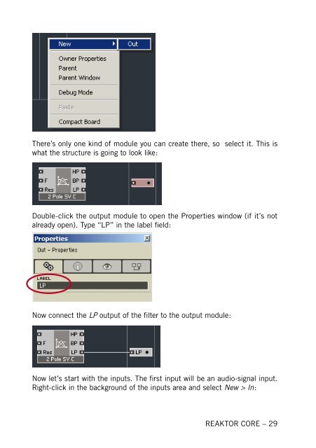 1. First steps in Reaktor Core - Native Instruments