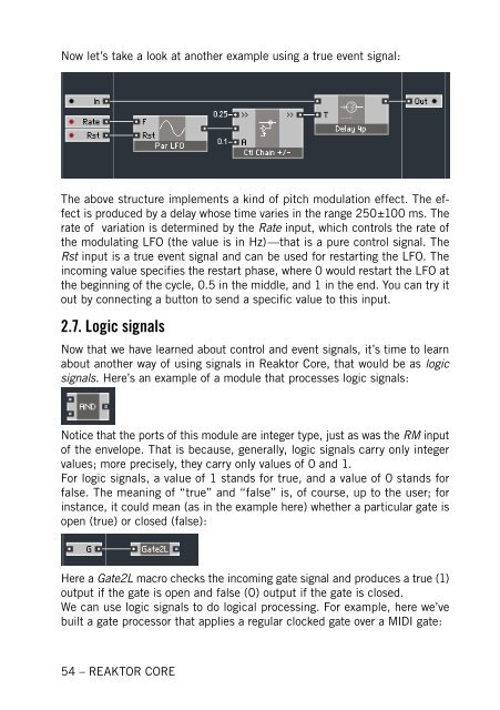 1. First steps in Reaktor Core - Native Instruments