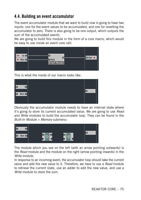 1. First steps in Reaktor Core - Native Instruments