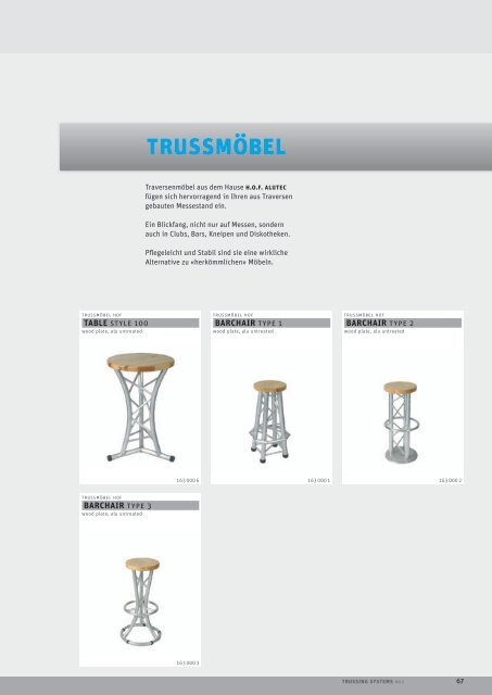 TRUSSING SYSTEMS - HOF Alutec