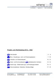 Projekt- und Werkkatalog 2009 - 1992 - scharnaPlan