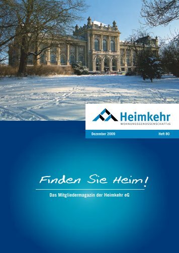 Mitteilungsblatt Teil 1 öffnen - Heimkehr-Hannover.de