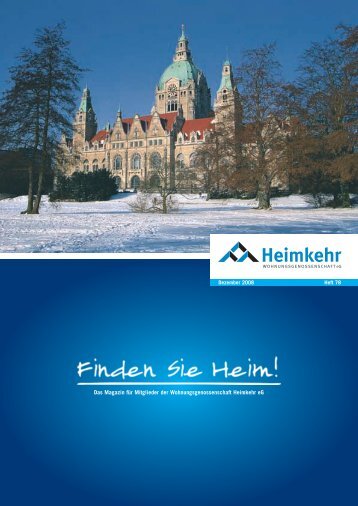 Mitteilungsblatt Teil 1 öffnen - Heimkehr-Hannover.de