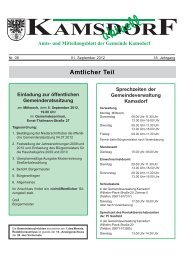 Entsorgungstermine - Kamsdorf