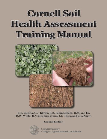 Cornell Soil Health Assessment Training Manual