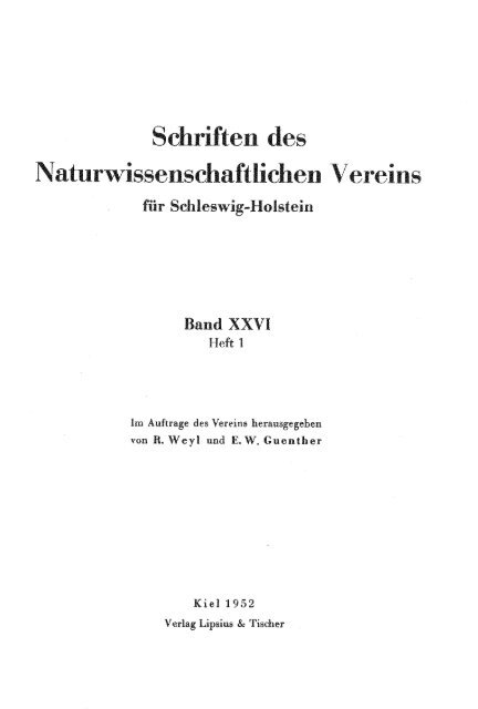 Zur Oekologie der Molluskenfauna in der westlichen Ostsee