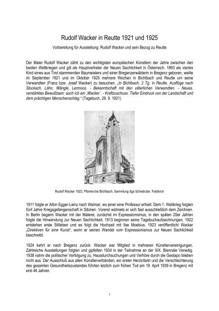 Franz Pohler, bislang Professor am Gymnasium Reutte, leitet seit kurzem das Technikkolleg in 1942 machte er erstmals Bekanntschaft mit dem Hochtal. Gnther Reichel aus Reutte - comunidadelectronica.com