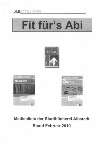 Fit für's Abi - der HWS Albstadt