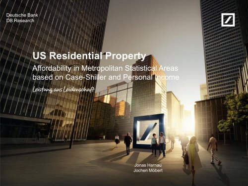 Presentation US Residential Property - Deutsche Bank Research