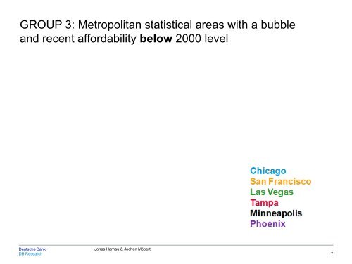 Presentation US Residential Property - Deutsche Bank Research