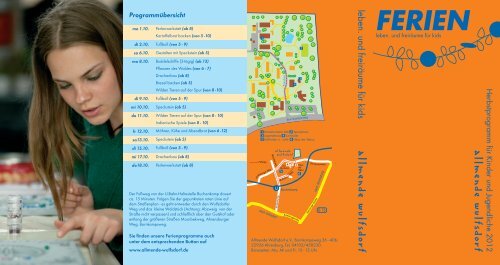 herbstprogramm als pdf - Allmende Wulfsdorf