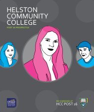 Prospectus - Helston Community College