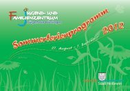 Sommerferienprogramm 2012 - Stadt Heilbronn