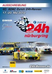 40. ADAc Zurich 24h-rennen - Forum