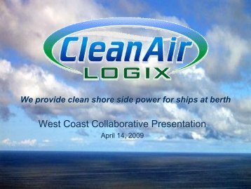 CleanAir Logix Environmentally Responsible Logistics Solutions