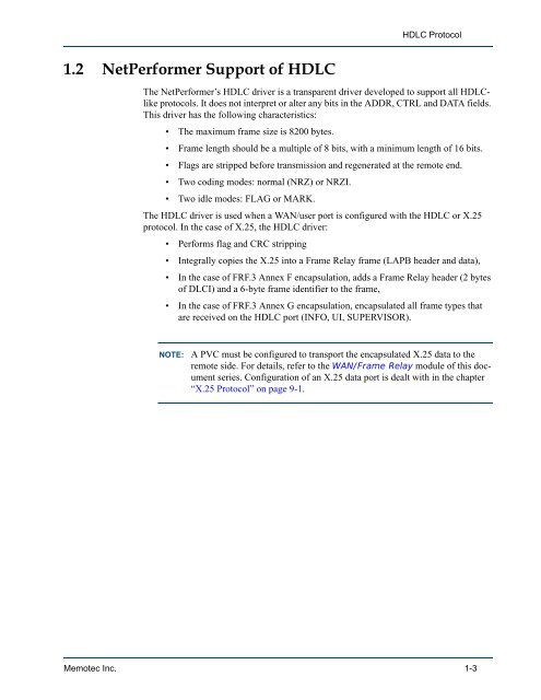 Legacy Data System Reference - Comtech EF Data