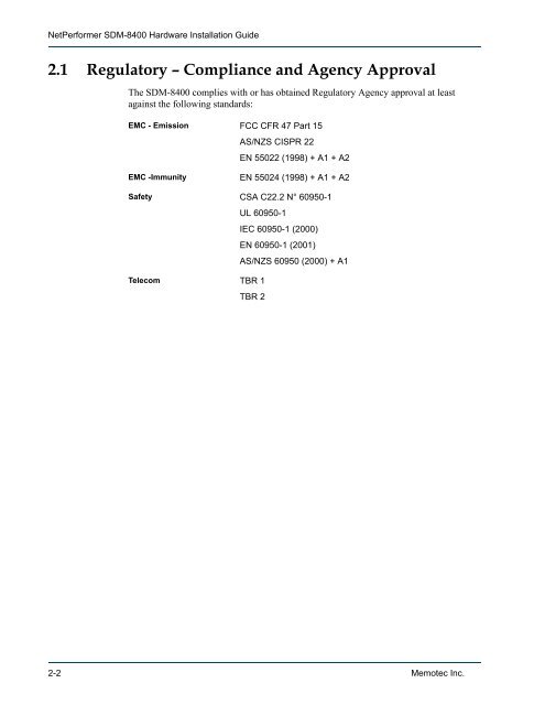 SDM-8400 HIG.book - Comtech EF Data