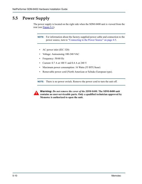 SDM-8400 HIG.book - Comtech EF Data