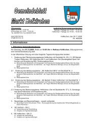 I. Informationen - in Hofkirchen