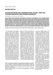 review article picture archiving and communication system - rbrs