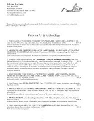 Peruvian Art & Archaeology - Libros Latinos