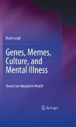 Genes, Memes, Culture, and Mental Illness: Toward an Integrative ...