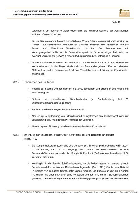 Sanierungsplan Bodenabtrag Südbereich - Stadtteilbürgerinitiative ...