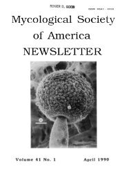 s - Mycological Society of America